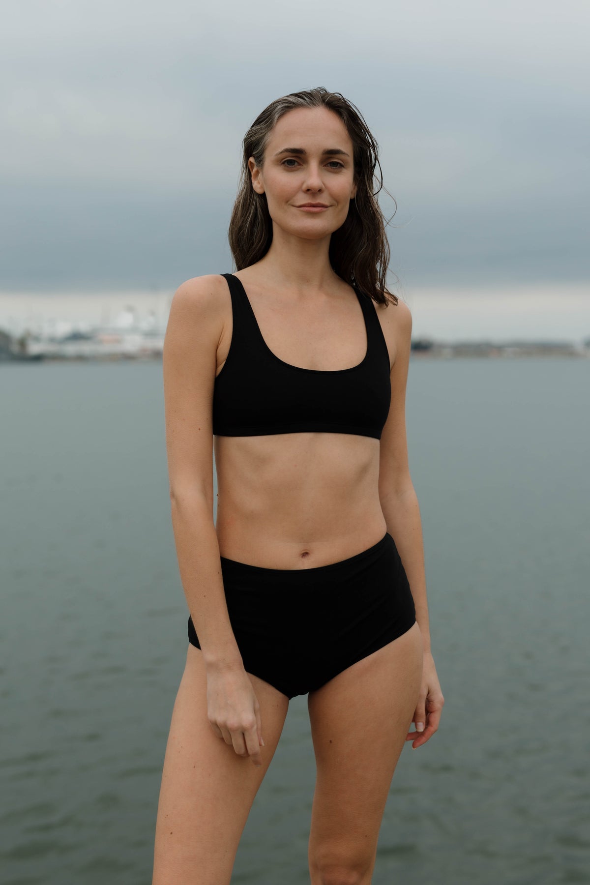 The Sauna Bikini – Low Neck & High Waist