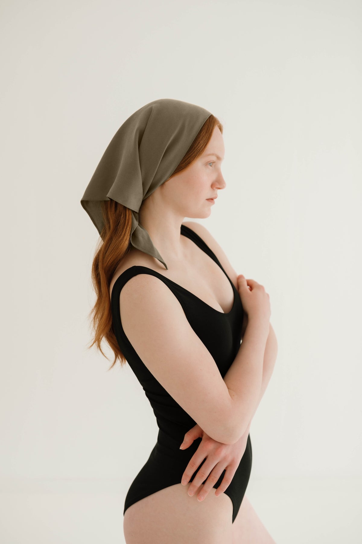 The Sauna Headscarf Sauge